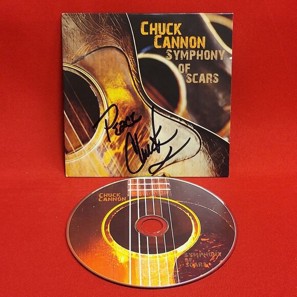 Chuck Cannon Symphony of Scars CD 2012 Signed - Picture 5 of 8